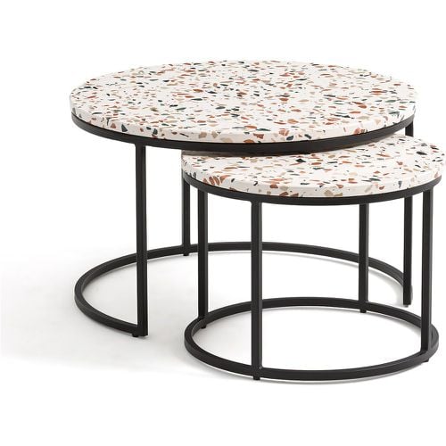 Set of 2 Hervé and Metal Round Nesting Tables - LA REDOUTE INTERIEURS - Modalova