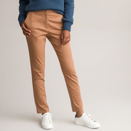 Straight Stretch Twill Chinos, Length 27.5" - Anne weyburn - Modalova