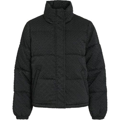 Textured Padded Jacket with High Neck - Vila - Modalova