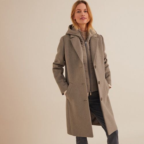 Long Winter Coat with Removable Hood - Anne weyburn - Modalova