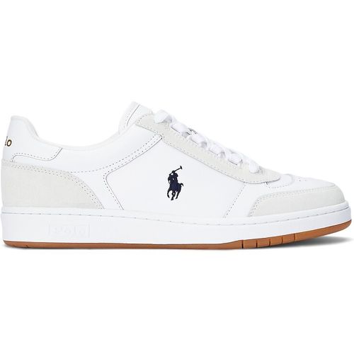 Polo Court Sport Trainers in Leather - Polo Ralph Lauren - Modalova