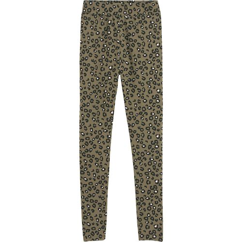 Leopard Print Cotton Leggings - LA REDOUTE COLLECTIONS - Modalova