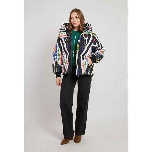 Edith Graphic Print Parka with Hood - DERHY - Modalova