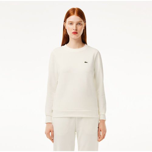 Embroidered Chest Logo Sweatshirt in Cotton Mix with Crew Neck - Lacoste - Modalova