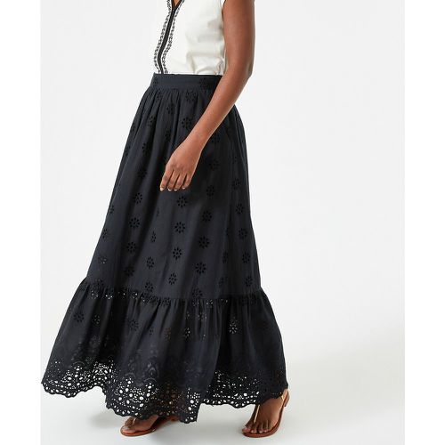 Cotton Full Maxi Skirt in Broderie Anglaise - Anne weyburn - Modalova