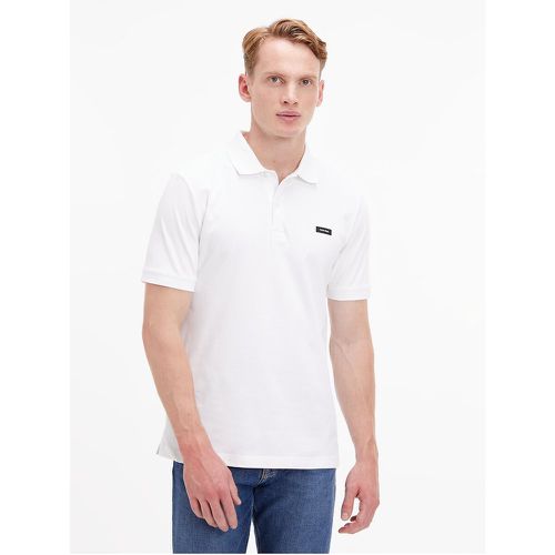 Cotton Pique Polo Shirt in Slim Fit - Calvin Klein - Modalova