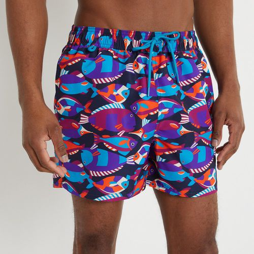 Printed Pool Swim Shorts - LA REDOUTE COLLECTIONS - Modalova