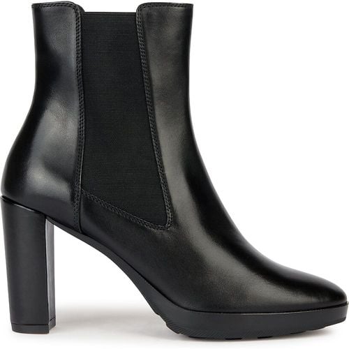 Walk Pleasure Chelsea Boots in Leather with High Heels - Geox - Modalova