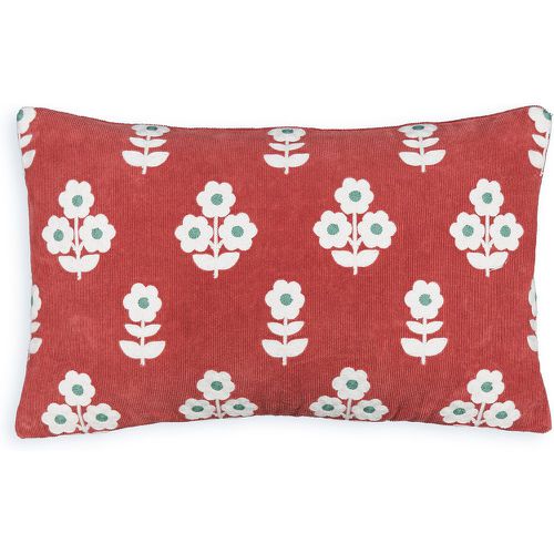 Malanis Rectangular Floral Embroidered 100% Cotton Cushion Cover - LA REDOUTE INTERIEURS - Modalova