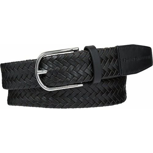 Business Luxe Braided Belt in Leather - Tommy Hilfiger - Modalova