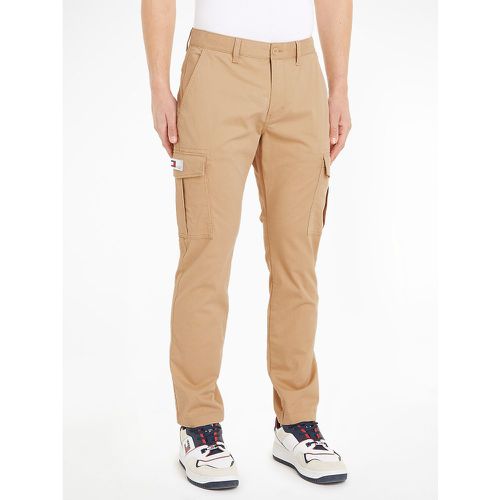 Austin Slim Fit Cargo Trousers in Cotton - Tommy Jeans - Modalova