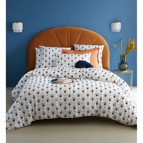 Pawica Scalloped 100% Cotton Satin 200 Thread Count Duvet Cover - LA REDOUTE INTERIEURS - Modalova