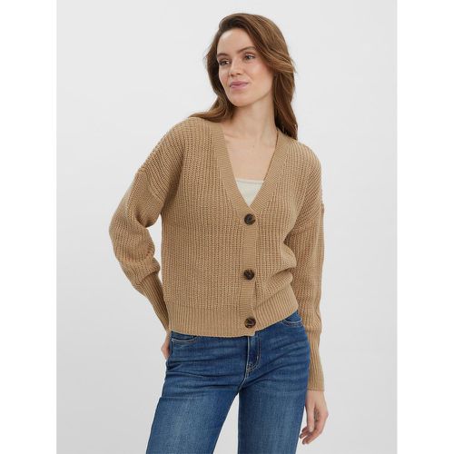 Short Buttoned Cardigan - Vero Moda - Modalova