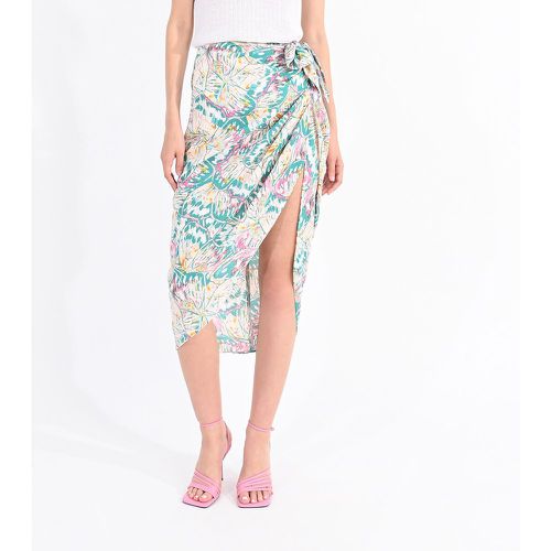 Printed Midi Skirt - LILI SIDONIO - Modalova