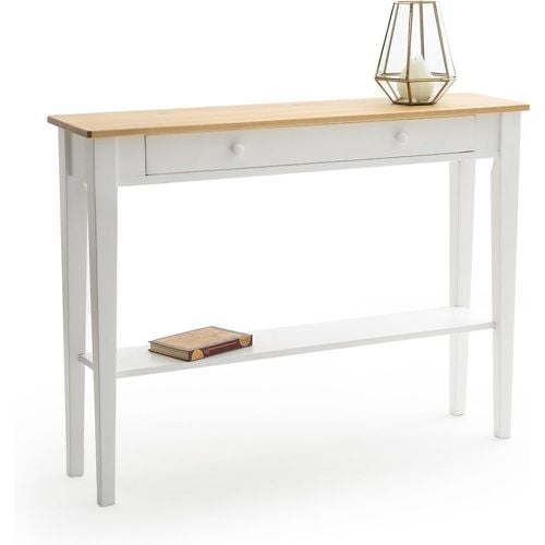 Alvina Solid Pine 1-Drawer Console Table - LA REDOUTE INTERIEURS - Modalova