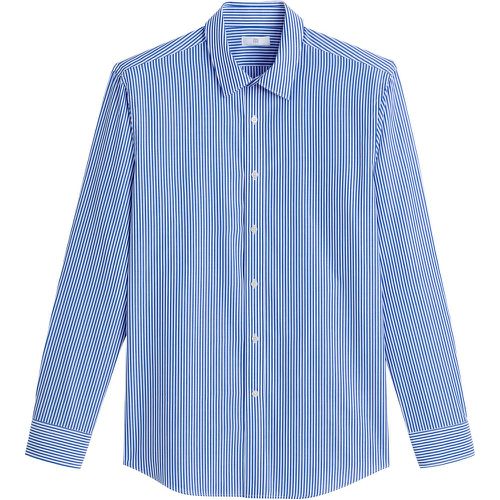 Signatures - Slim Fit Shirt with Spread Collar - LA REDOUTE COLLECTIONS - Modalova