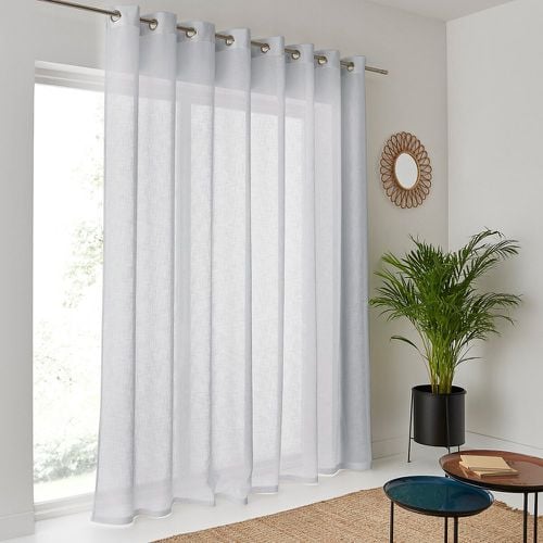 Nyong Wide Width Eyelet Curtains - LA REDOUTE INTERIEURS - Modalova