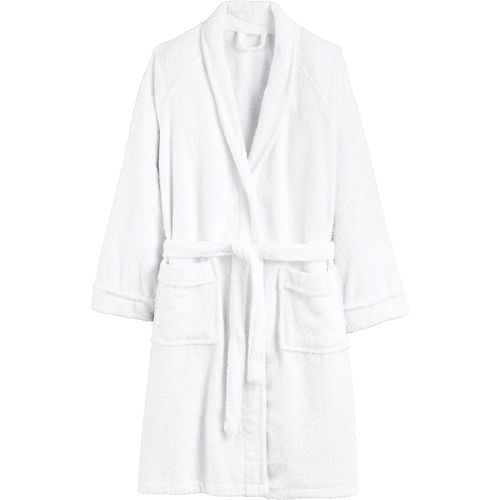 Haxel 100% Cotton Terry Towelling Bathrobe with Shawl Collar - LA REDOUTE INTERIEURS - Modalova