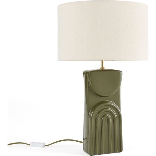 Topia Ceramic & Linen Table Lamp - LA REDOUTE INTERIEURS - Modalova