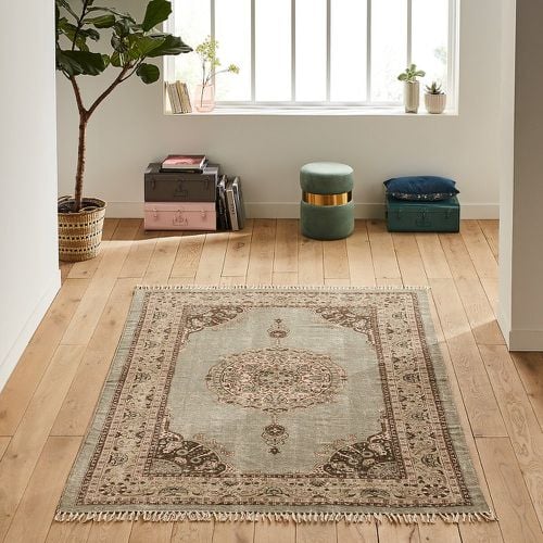 Hania 100% Vintage Cotton Rug - LA REDOUTE INTERIEURS - Modalova