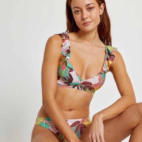 Floral Bralette Bikini Top - LA REDOUTE COLLECTIONS - Modalova