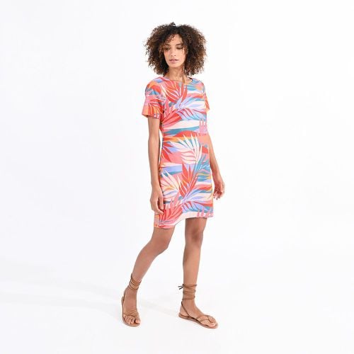 Leaf Print Mini Dress - MOLLY BRACKEN - Modalova