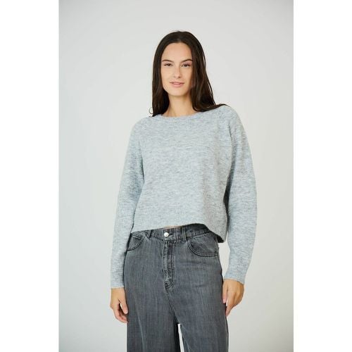 Chunky Knit Jumper with Crew Neck - SEE U SOON - Modalova