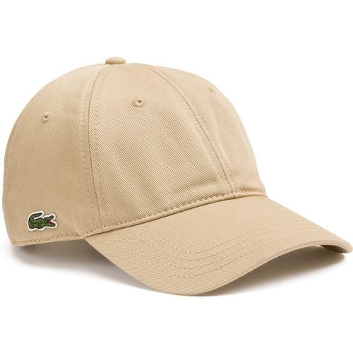 Embroidered Logo Cotton Cap - Lacoste - Modalova