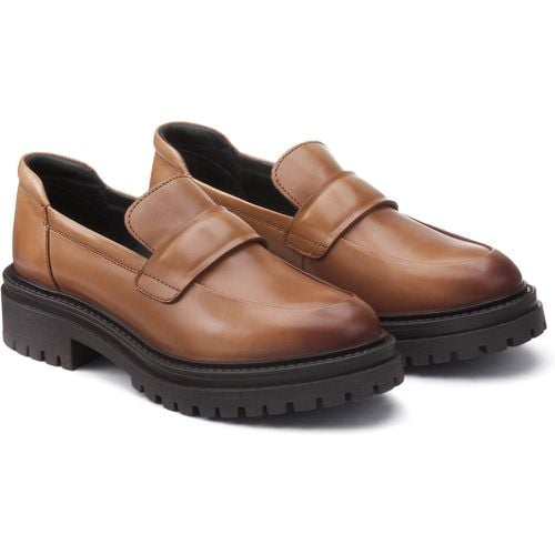 Iridea Leather Breathable Loafers - Geox - Modalova