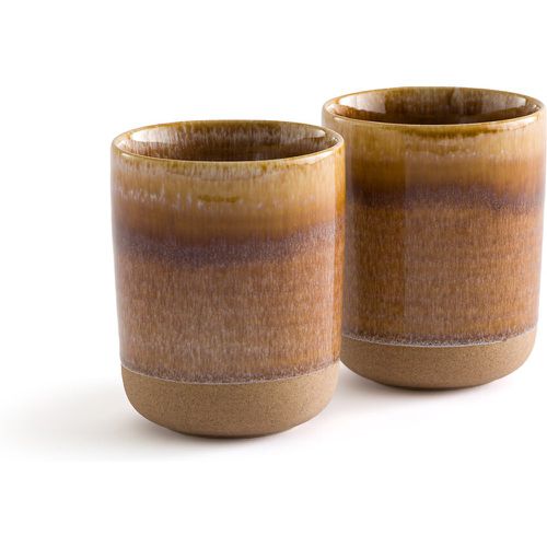 Set of 2 Bisceto Reactive Enamel Stoneware Mugs - LA REDOUTE INTERIEURS - Modalova