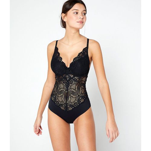 Success Lace Bodysuit with Open Back - ETAM - Modalova