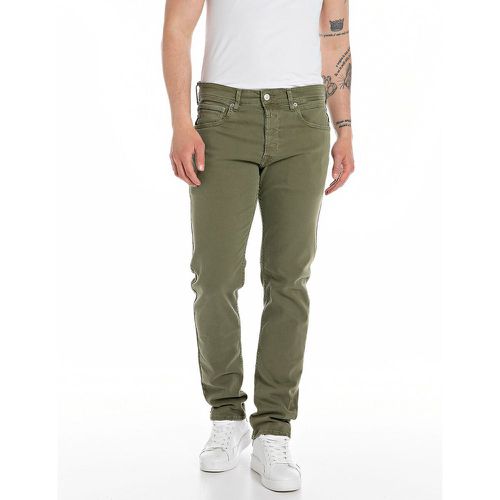 Grover Cotton Straight Trousers - Replay - Modalova