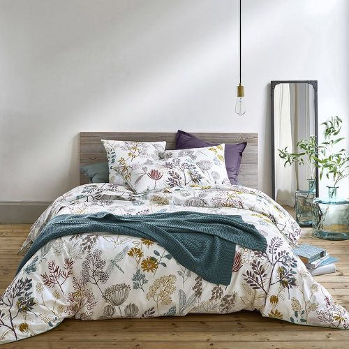 Botanique Floral 100% Cotton Percale 200 Thread Count Pillowcase - LA REDOUTE INTERIEURS - Modalova