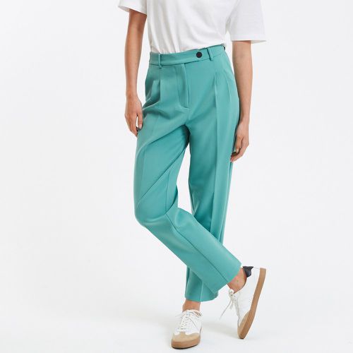 Recycled Pleat Front Cigarette Trousers, Length 27" - LA REDOUTE COLLECTIONS - Modalova