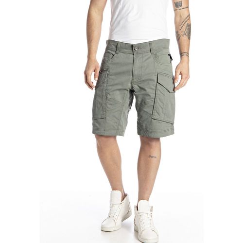 Joe Cotton Cargo Shorts - Replay - Modalova