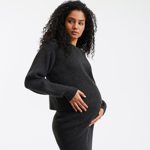 Recycled Chunky Knit Jumper with Crew Neck - LA REDOUTE COLLECTIONS - Modalova