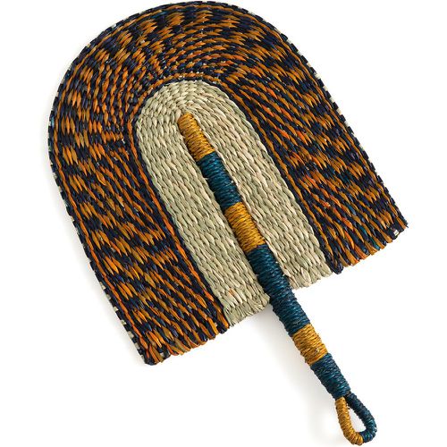 Jutlo Woven Straw Fan Artwork - LA REDOUTE INTERIEURS - Modalova