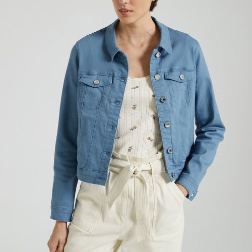 Denim Buttoned Short Jacket - Vero Moda - Modalova