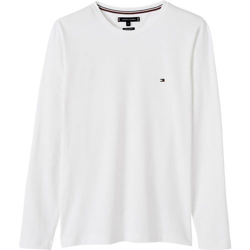 Stretch Cotton T-Shirt in Slim Fit, with Long Sleeves - Tommy Hilfiger - Modalova