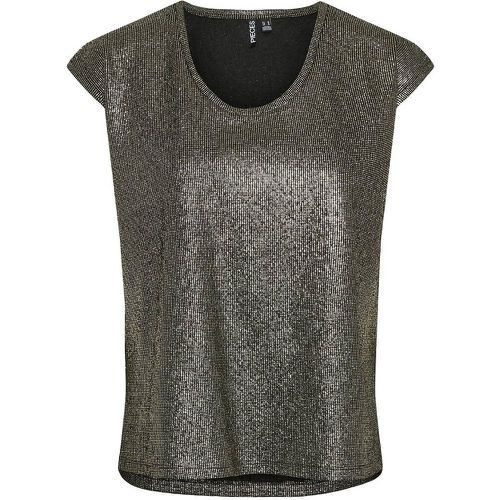 Sparkly Short Sleeve T-Shirt - Pieces - Modalova