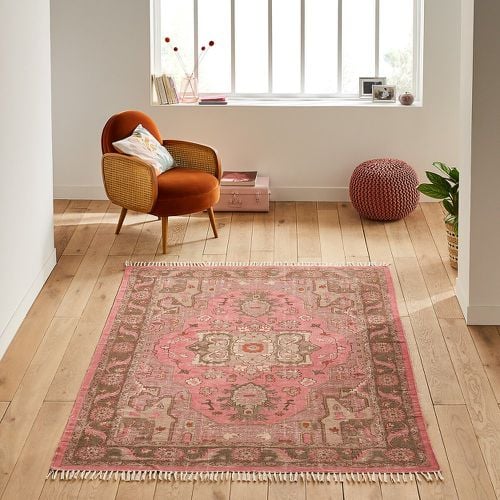 Floris Vintage Style Cotton Rug - LA REDOUTE INTERIEURS - Modalova