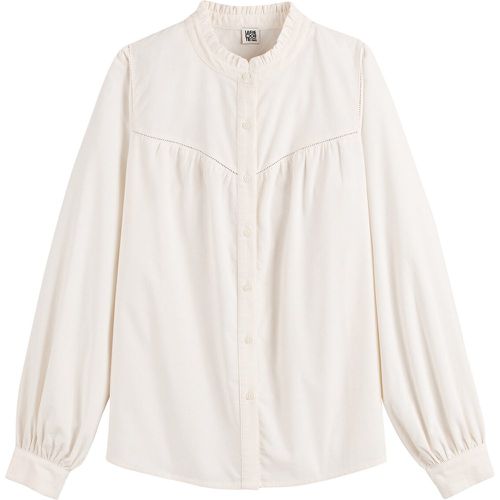 Corduroy Victorian Collar Shirt with Long Sleeves - LA REDOUTE COLLECTIONS - Modalova