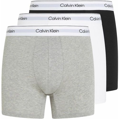 Pack of 3 Modern Cotton Hipsters - Calvin Klein Underwear - Modalova