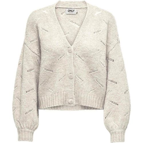 Openwork V-Neck Cardigan - Only - Modalova