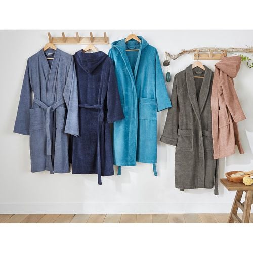 Haxel 100% Cotton Bouclette Hooded Bath Robe - LA REDOUTE INTERIEURS - Modalova