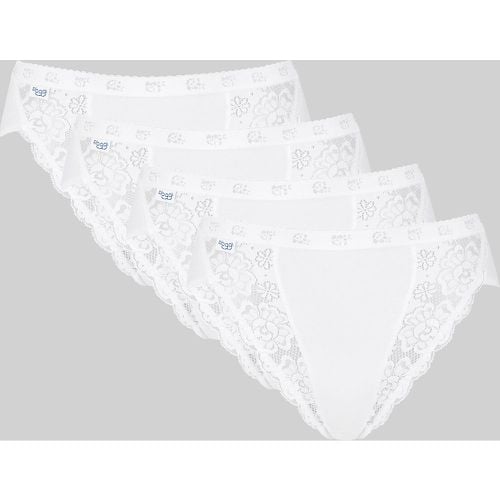 Pack of 4 Chic Knickers in Cotton Blend - Sloggi - Modalova