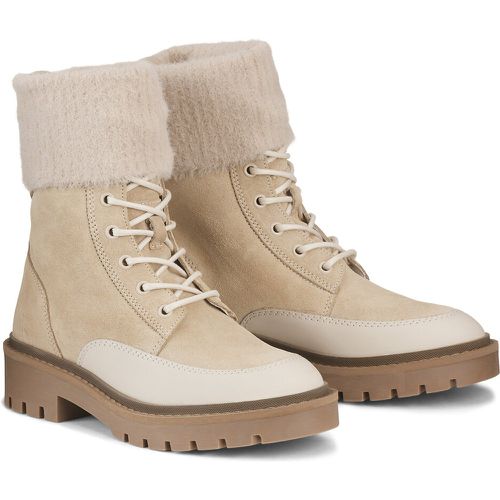 Suede Combat Boots - Calvin Klein Jeans - Modalova