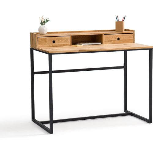 Hiba Oak & Metal Unit Desk - LA REDOUTE INTERIEURS - Modalova