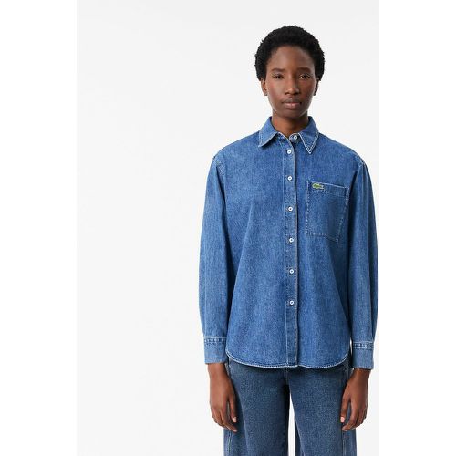 Denim Long Sleeve Shirt - Lacoste - Modalova