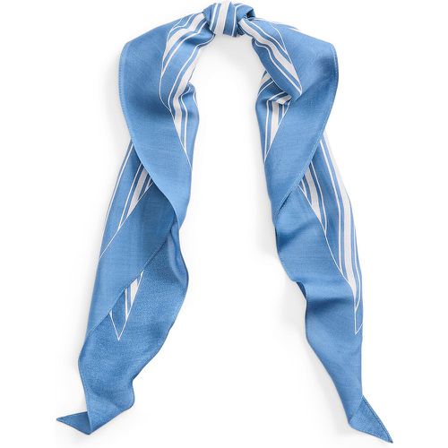 Striped Square Scarf - Lauren Ralph Lauren - Modalova